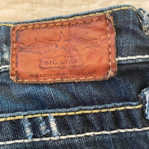 Big Star jeans LIV 29R See photos frayed hem EUC smoke free worn a few times. - Picture 7 of 8